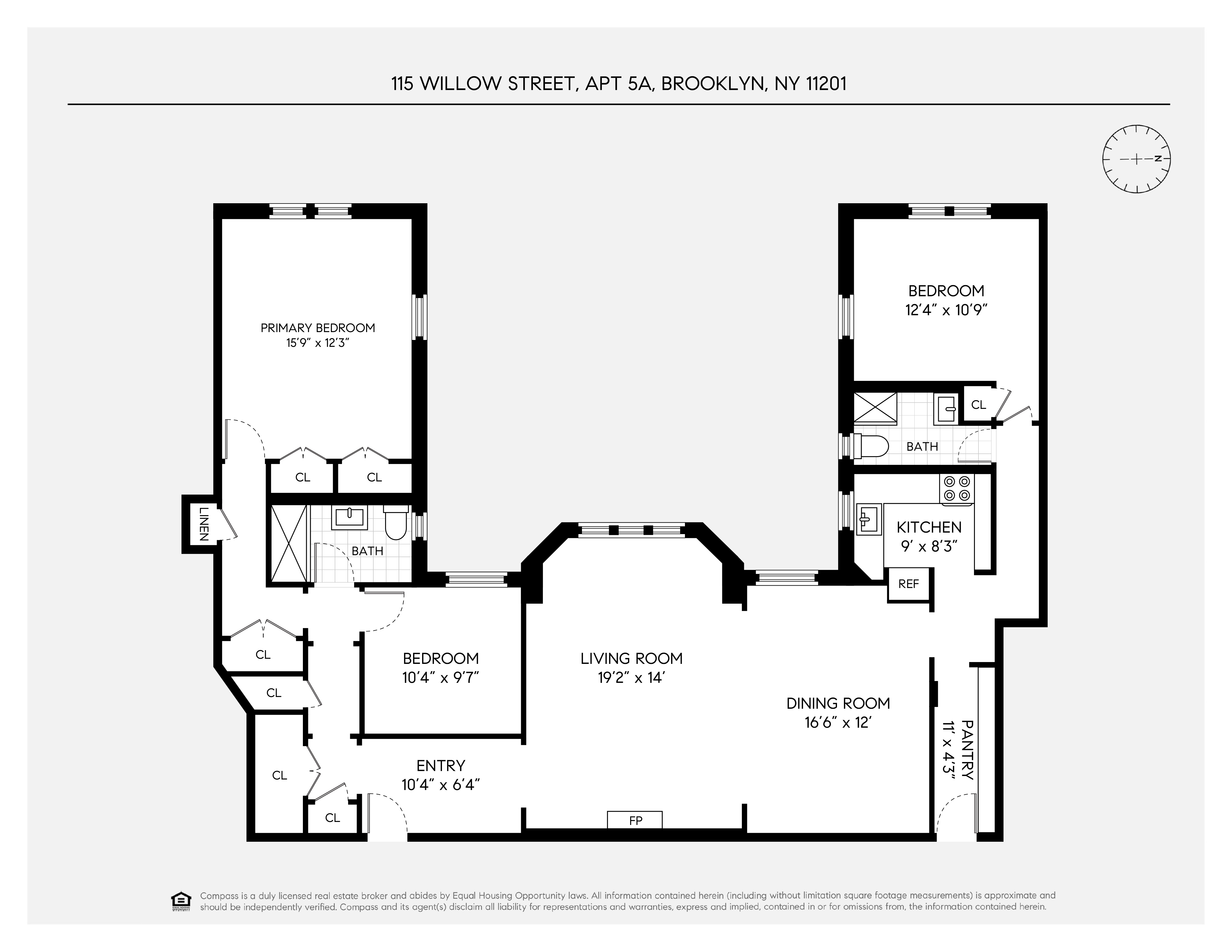 115 Willow Street, Unit 5A Brooklyn, NY 11201 - Photo 12 of 12 a picture of a book and a bed