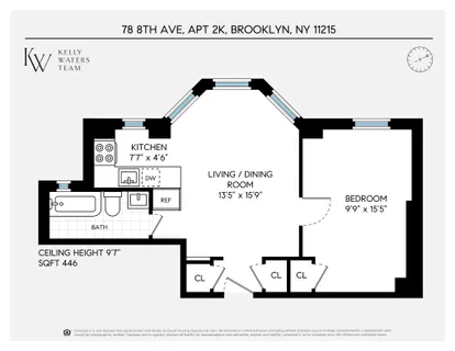 $600,000 | 78 8th Avenue, Unit 2K | Park Slope