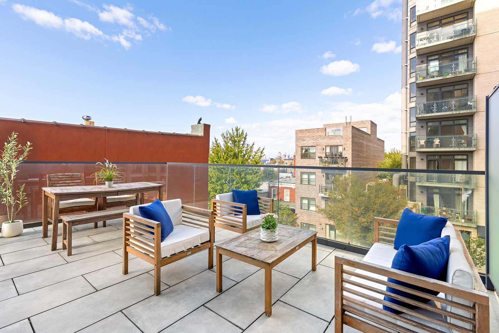 554 4th Avenue, Unit 4D Brooklyn, NY 11215 - Photo 3 of 11 a terrace view with seating space