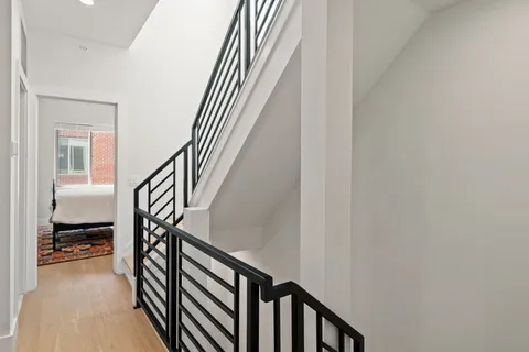 a close view of closet