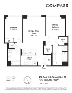 $2,150,000 | 438 East 12th Street, Unit 2E | East Village