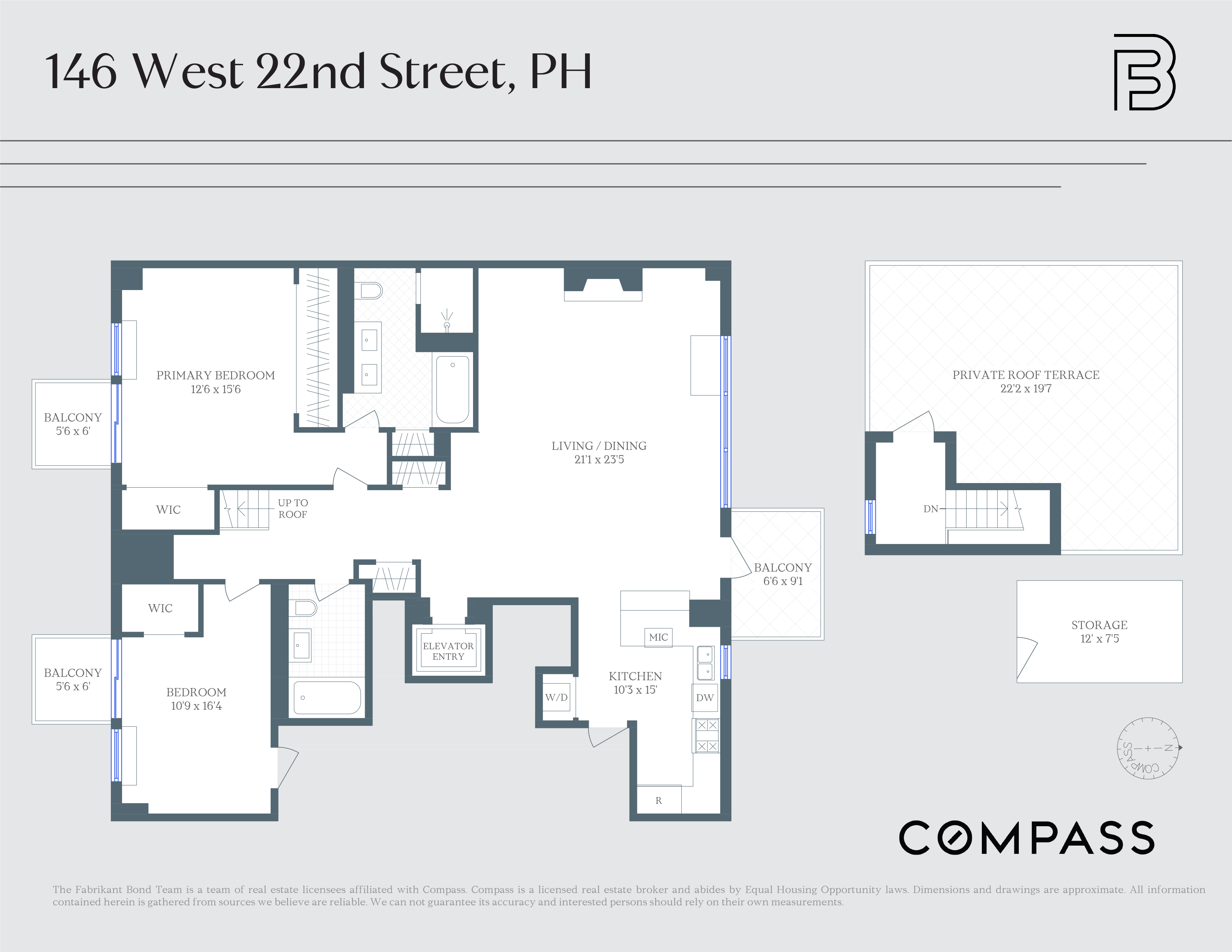 146-148 West 22nd Street, Unit PH Manhattan, NY 10011 - Photo 12 of 13