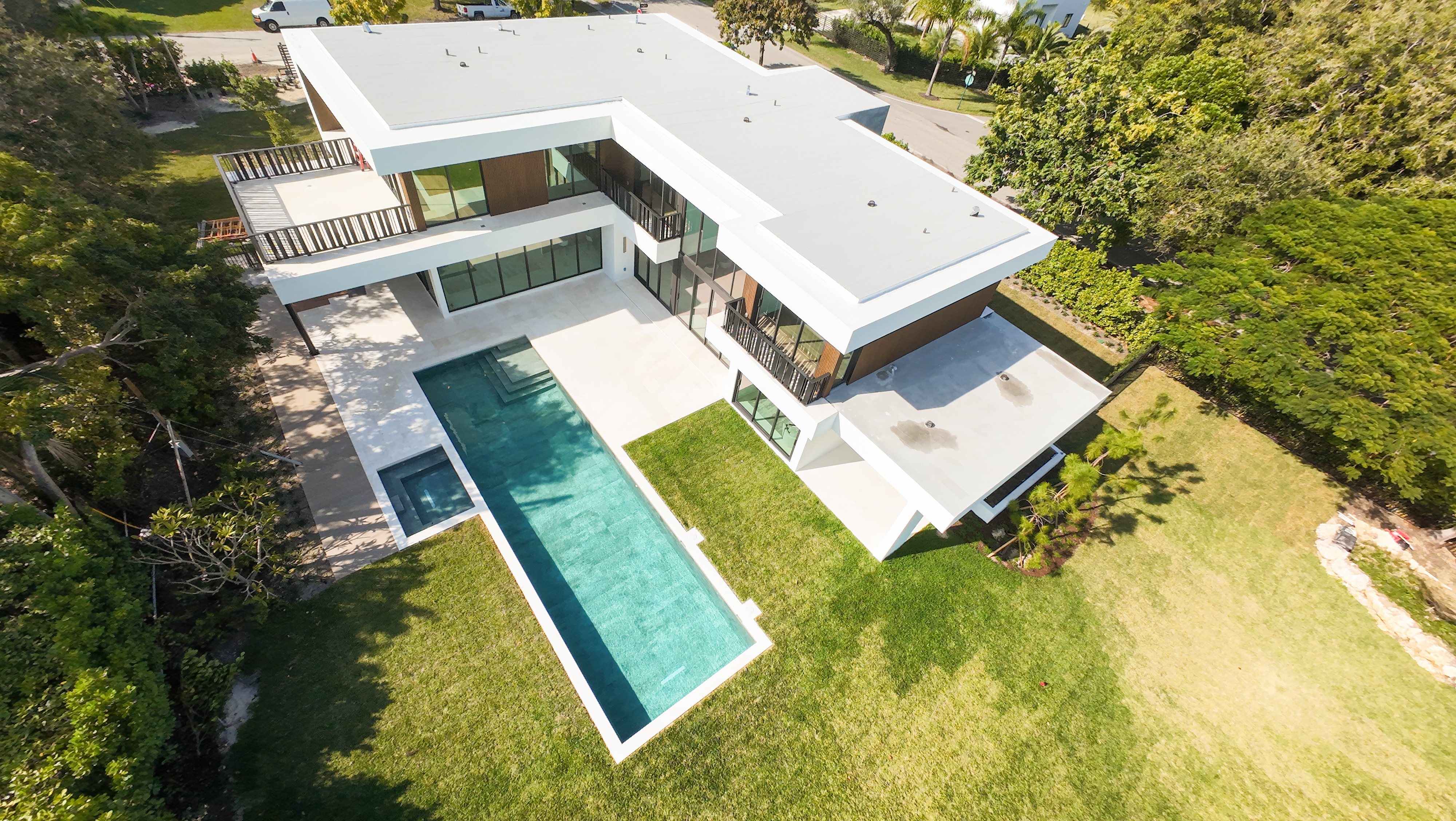 6920 Southwest 124th Street Pinecrest, FL 33156 - Photo 39 of 48 aerial view of a house with a yard