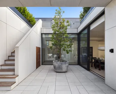 a view of a entryway door of the house