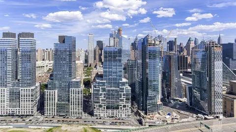 a front view of a building