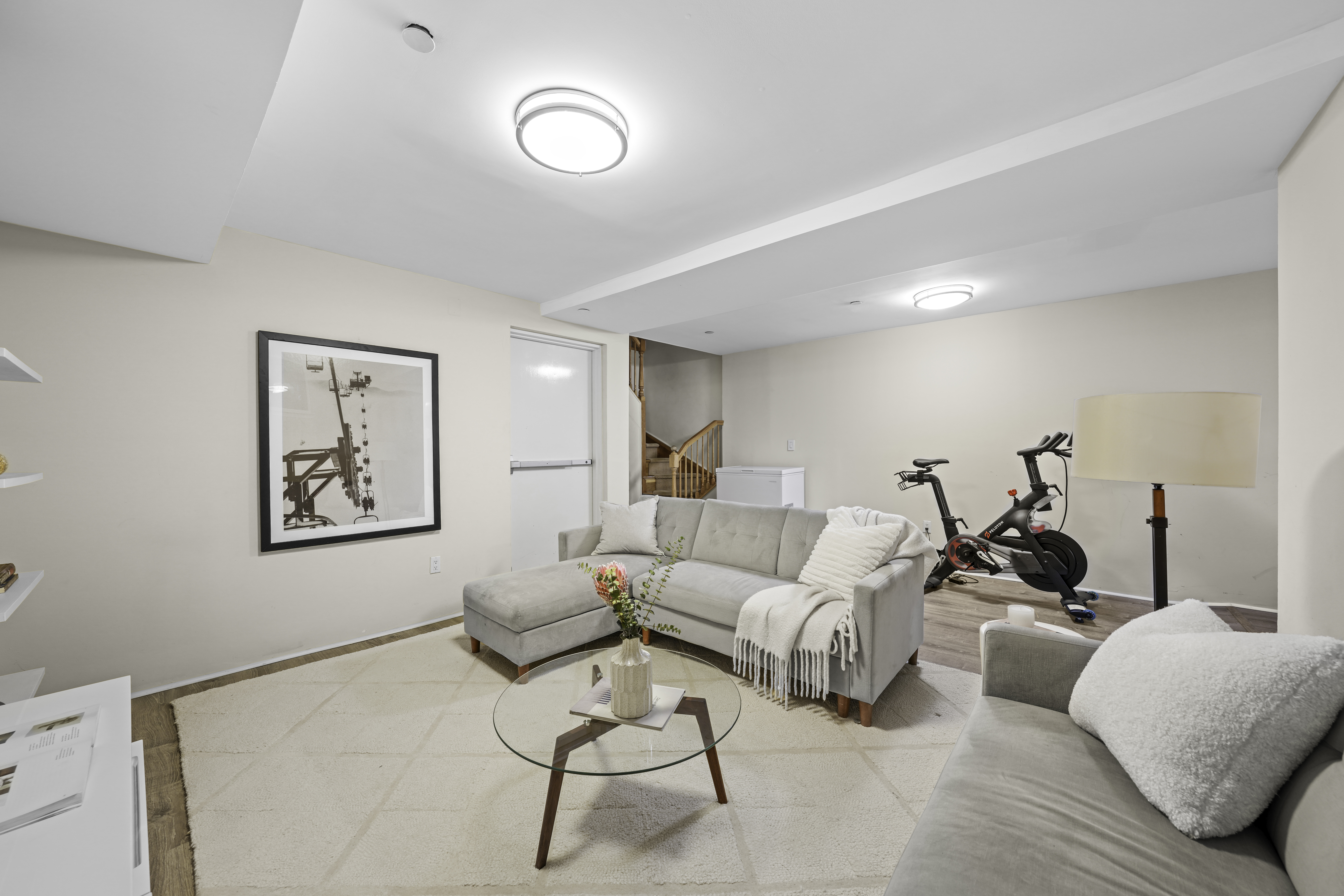 714 St Nicholas Avenue, Unit 1 Manhattan, NY 10031 - Photo 9 of 18 a living room with furniture and a couch