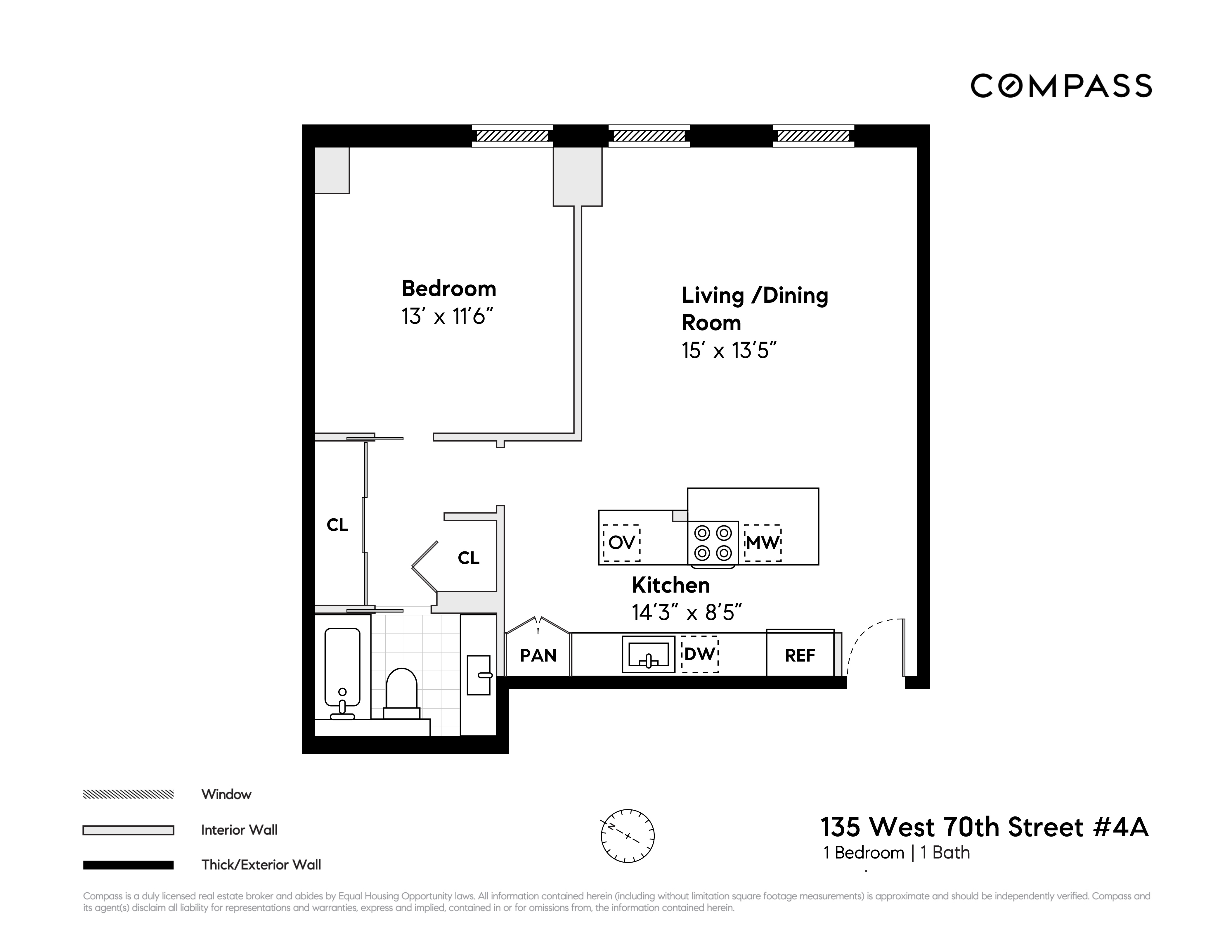 135 West 70th Street, Unit 4A Manhattan, NY 10023 - Photo 7 of 7 unknown