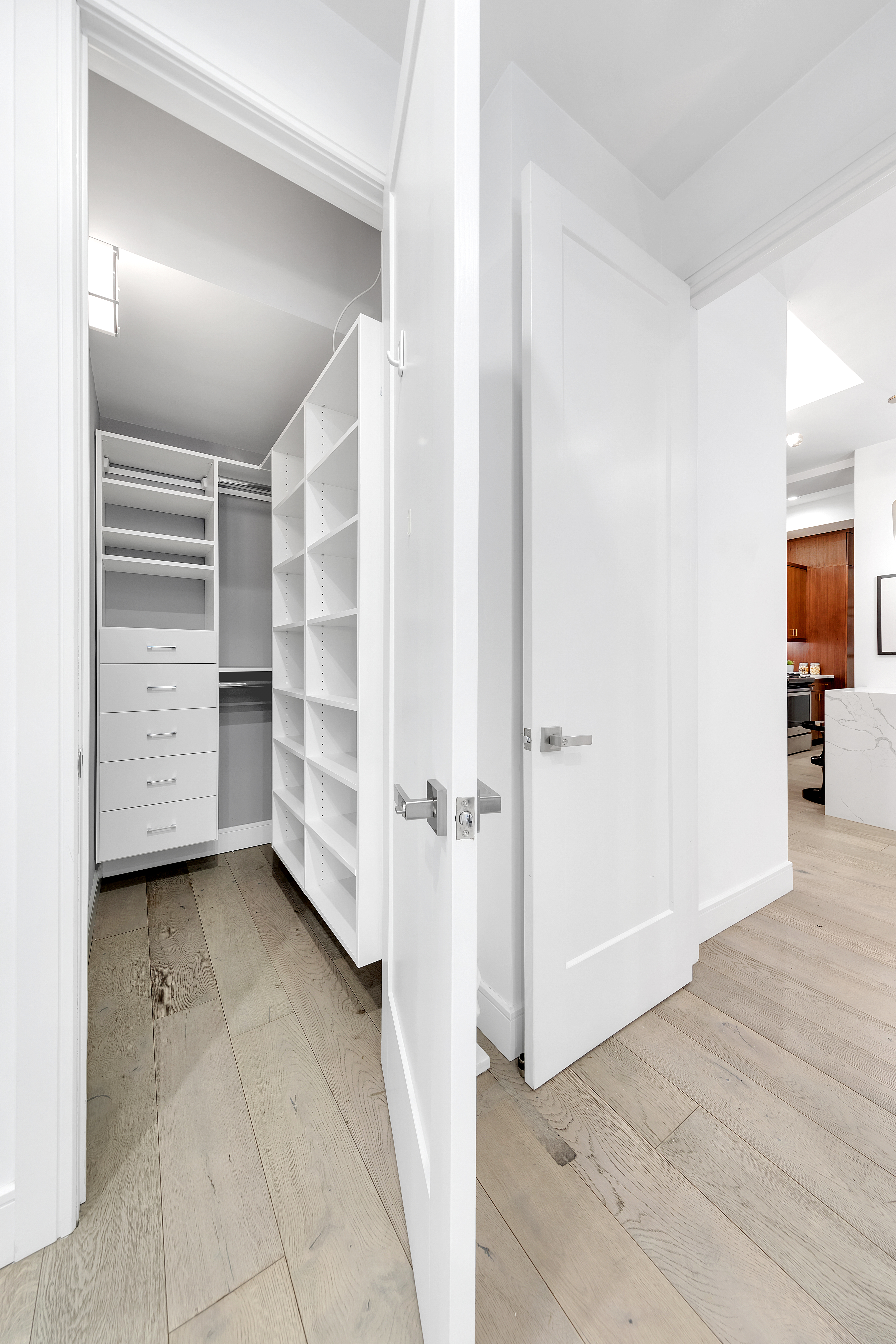 106 Central Park South, Unit 2B Manhattan, NY 10019 - Photo 9 of 12 a view of an empty room with a closet