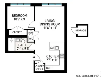 $3,950 | 85 Carlton Avenue, Unit 2F | Fort Greene