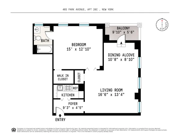 $325,000 | 465 Park Avenue, Unit 26C | Midtown East