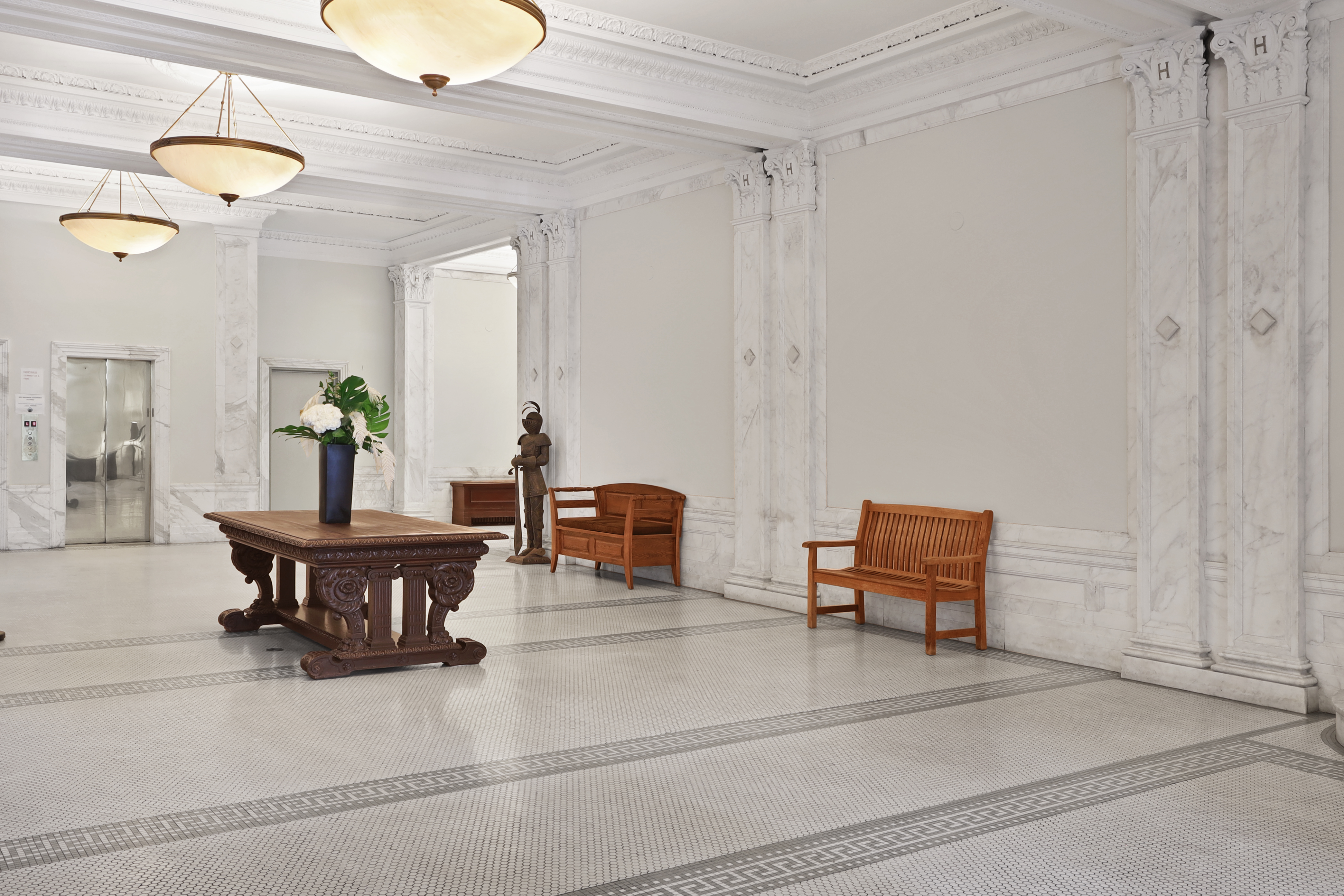 420 Riverside Drive, Unit 2G Manhattan, NY 10025 - Photo 18 of 20 a living room with furniture and a table