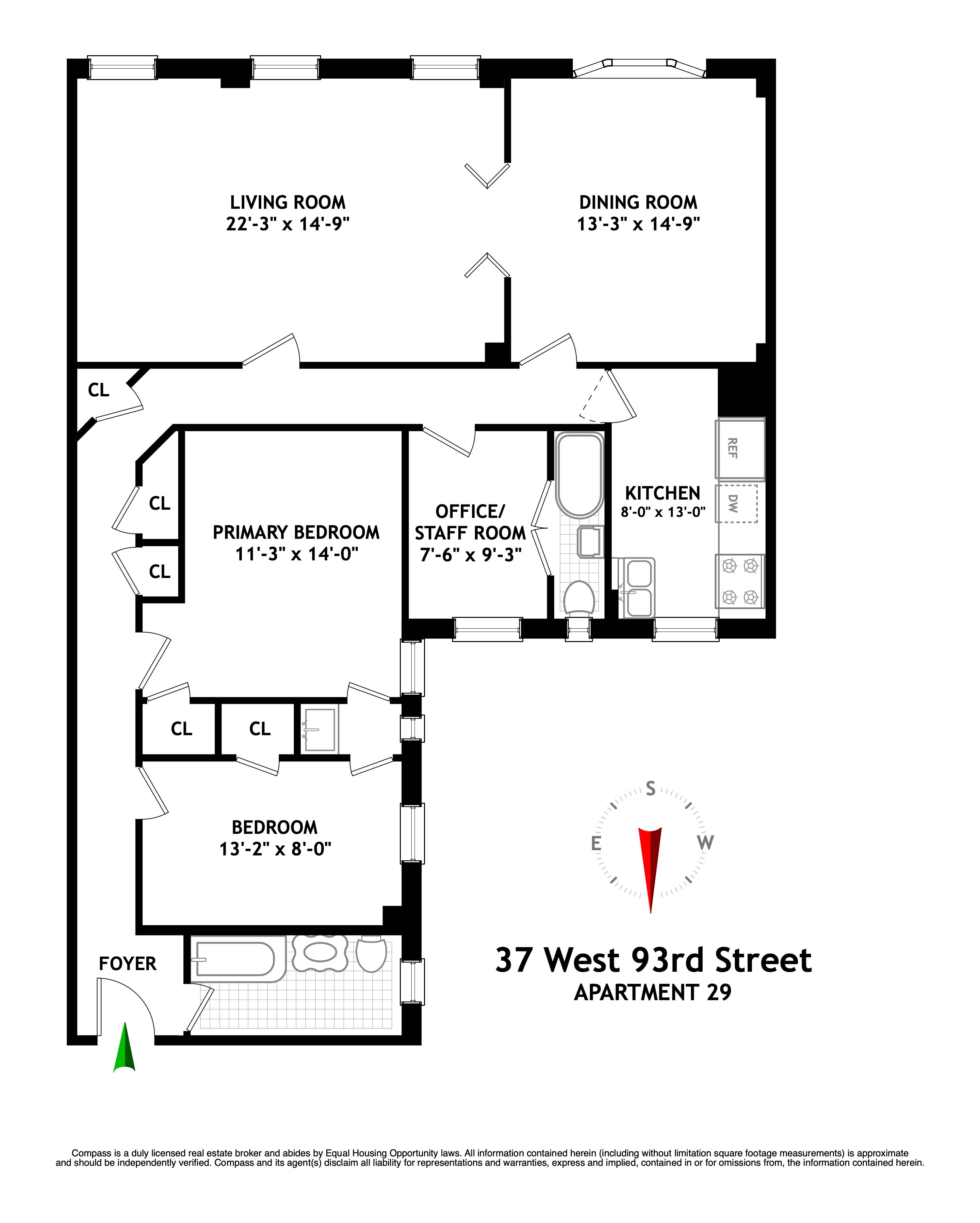 37 West 93rd Street, Unit 29 Manhattan, NY 10025 - Photo 18 of 18