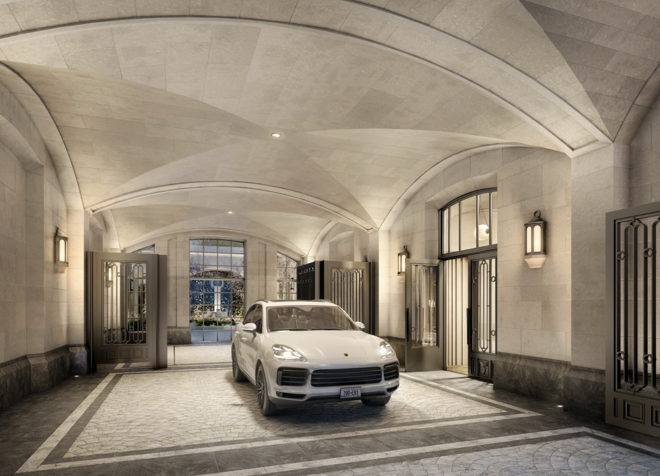 200 East 83rd Street, Unit 8C Manhattan, NY 10028 - Photo 13 of 26 a car parked in parking area of a house