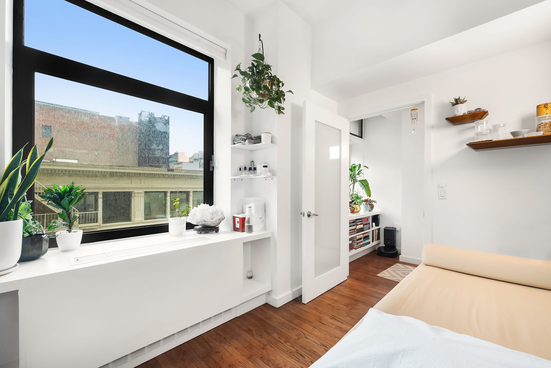 14 East 4th Street, Unit 604 Manhattan, NY 10012 - Photo 2 of 14 a view of living room with furniture and large windows