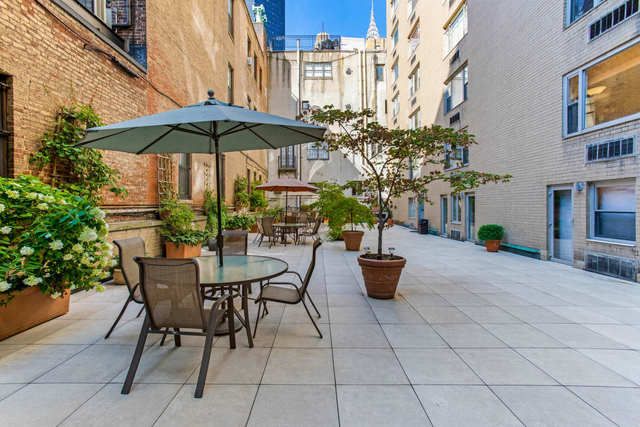 310 Lexington Avenue, Unit 9F Manhattan, NY 10016 - Photo 10 of 12 a view of patio with chairs and tables