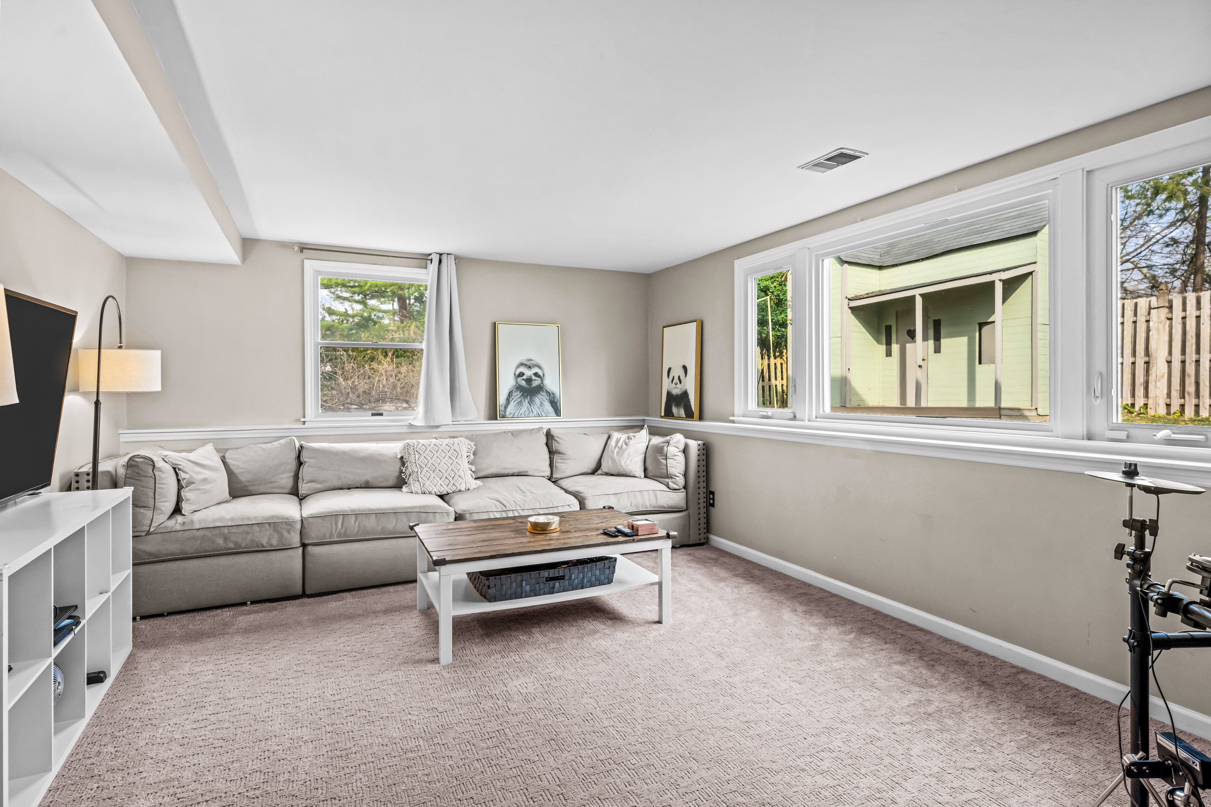 430 Pelham Road Cherry Hill, NJ 08034 - Photo 27 of 48 a living room with furniture and a flat screen tv