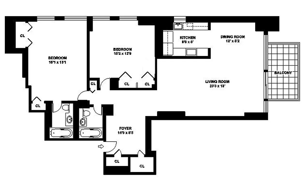 58 West 58th Street, Unit 25E Manhattan, NY 10019 - Photo 16 of 16