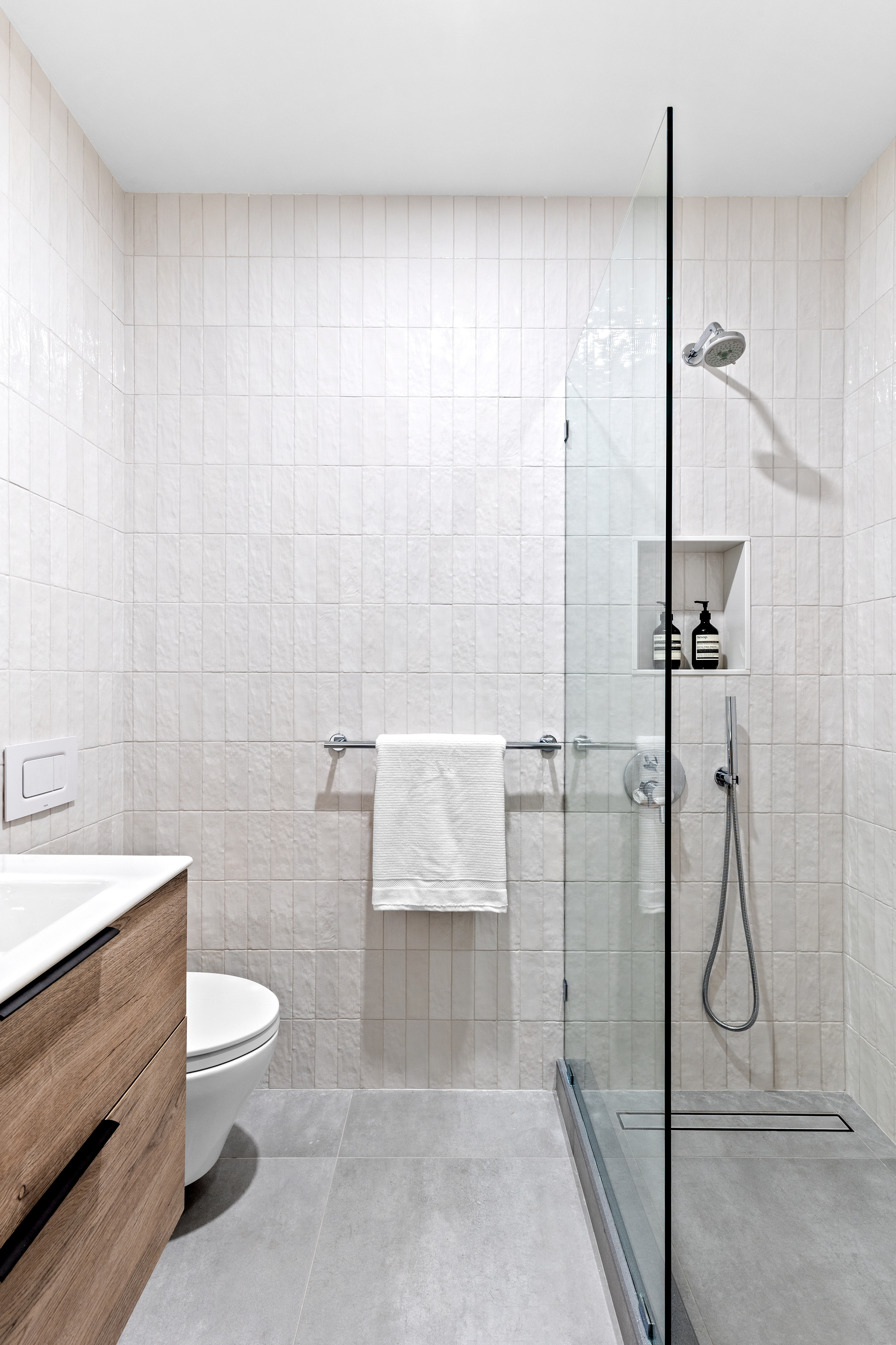 489 7th Avenue, Unit 3 Brooklyn, NY 11215 - Photo 5 of 11 a bathroom with a toilet and a shower