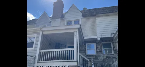 a view of a house with a door