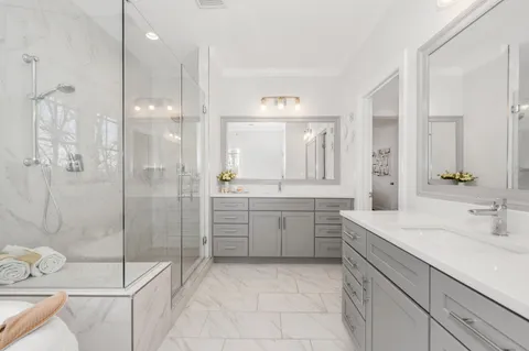 a bathroom with a sink a toilet and a bathtub