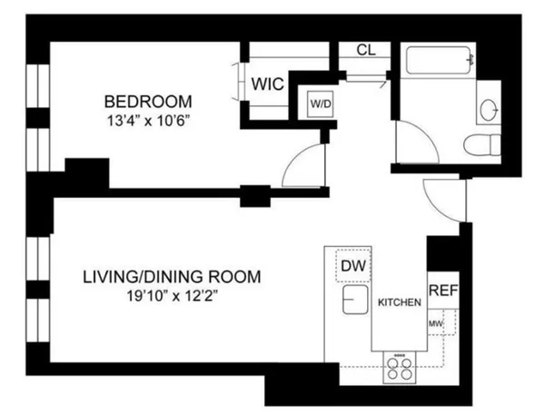 $1,425,000 | 101 Leonard Street, Unit 4A | TriBeCa