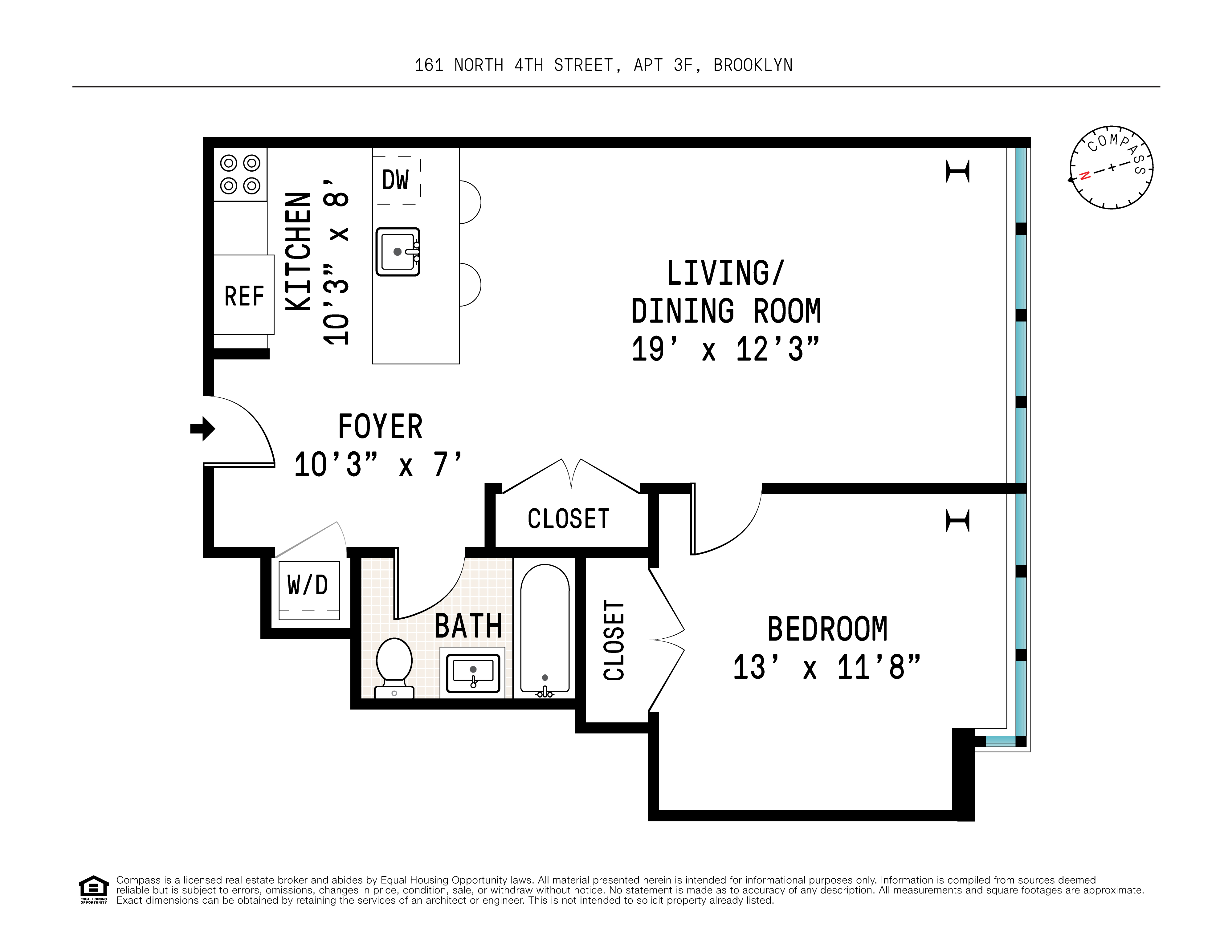161 North 4th Street, Unit 3F Brooklyn, NY 11211 - Photo 15 of 15