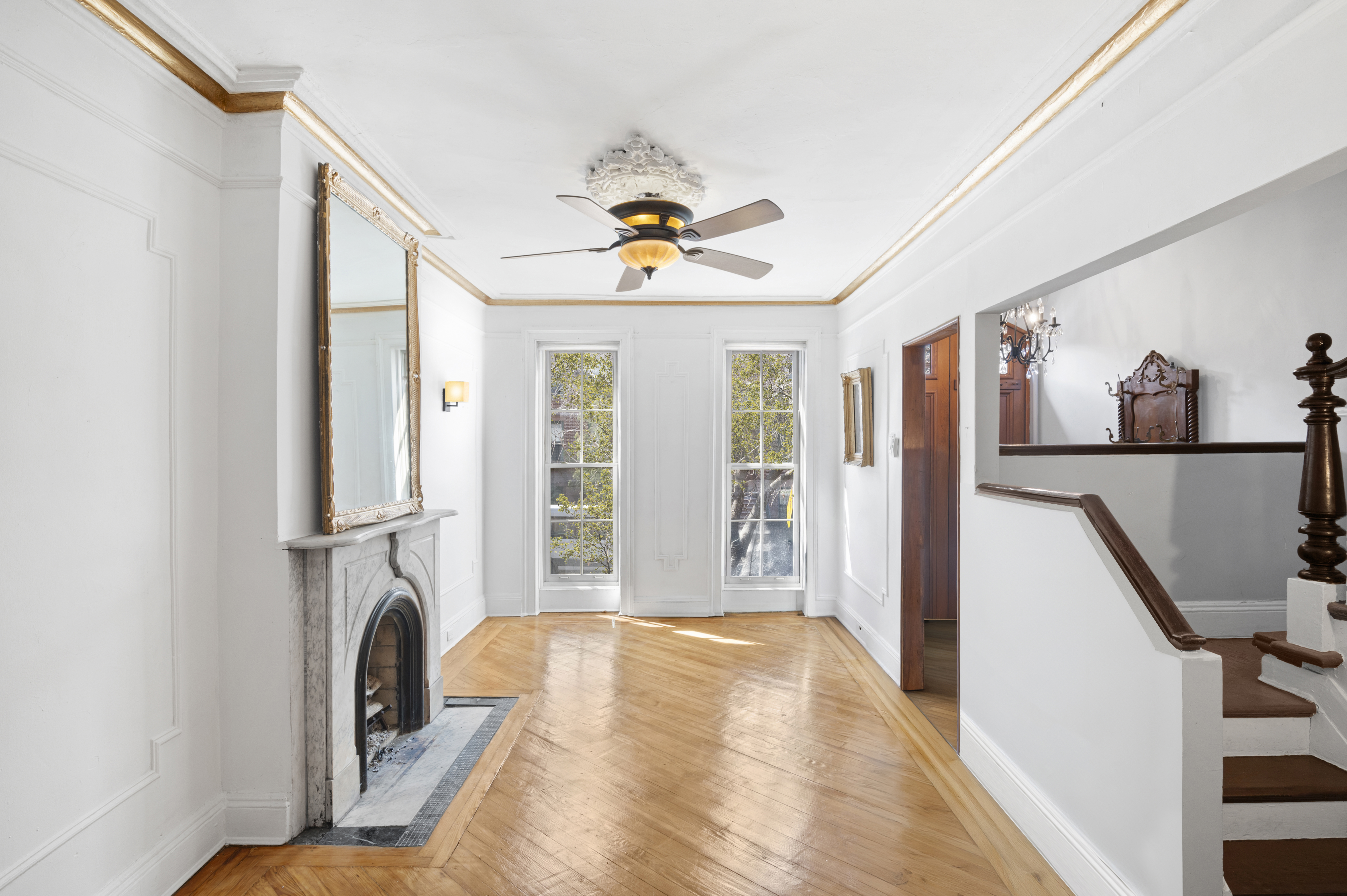 457 Warren Street Brooklyn, NY 11217 - Photo 2 of 16 a view of a bedroom with furniture and natural light
