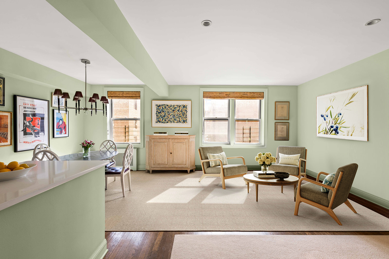 30 East 9th Street, Unit 5LL Manhattan, NY 10003 - Photo 2 of 10 a living room with furniture and a window
