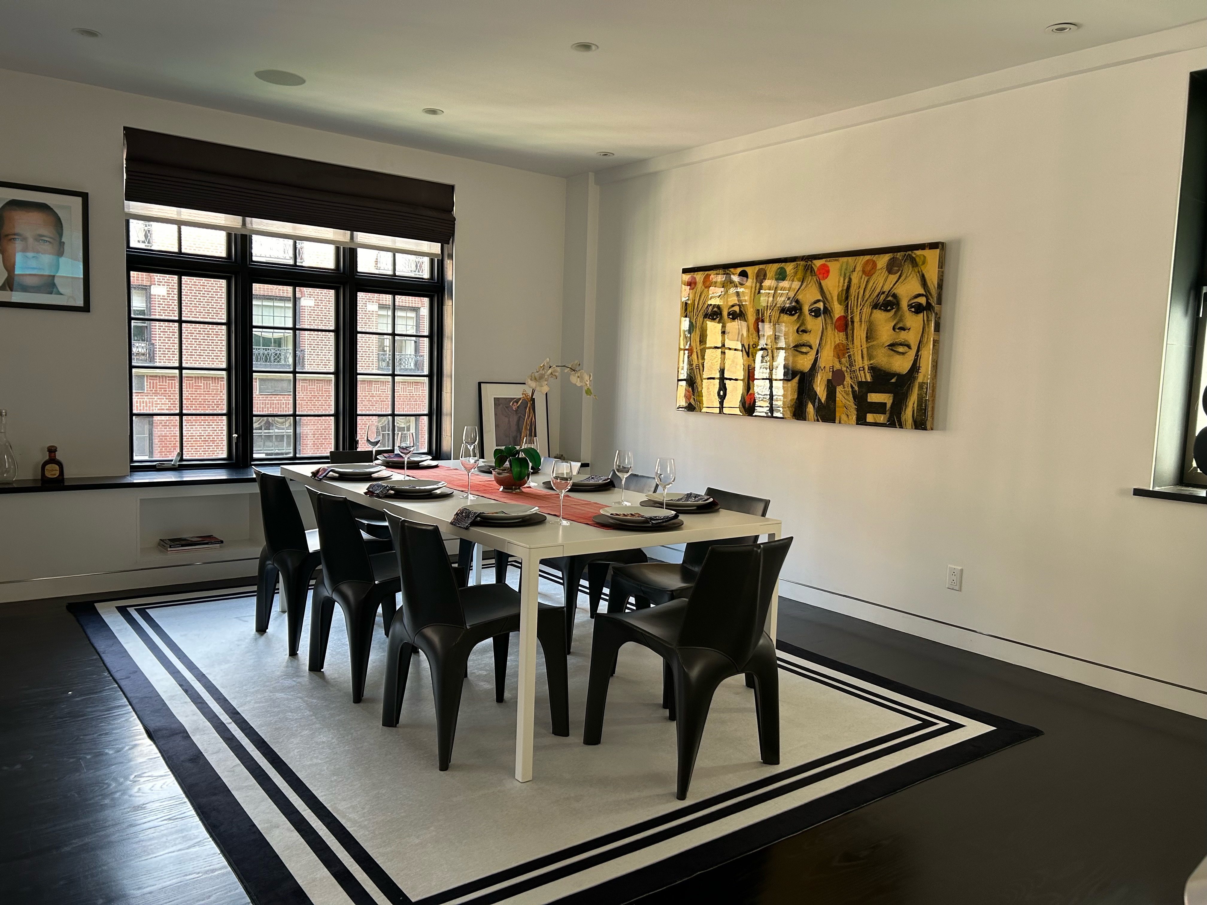 40 East 62nd Street, Unit 8E Manhattan, NY 10065 - Photo 6 of 24 a view of a dining room with furniture window and outside view