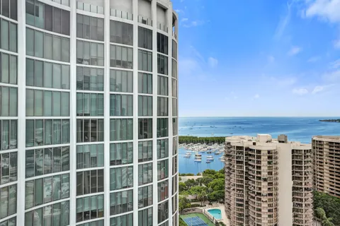 a view of building with a city view