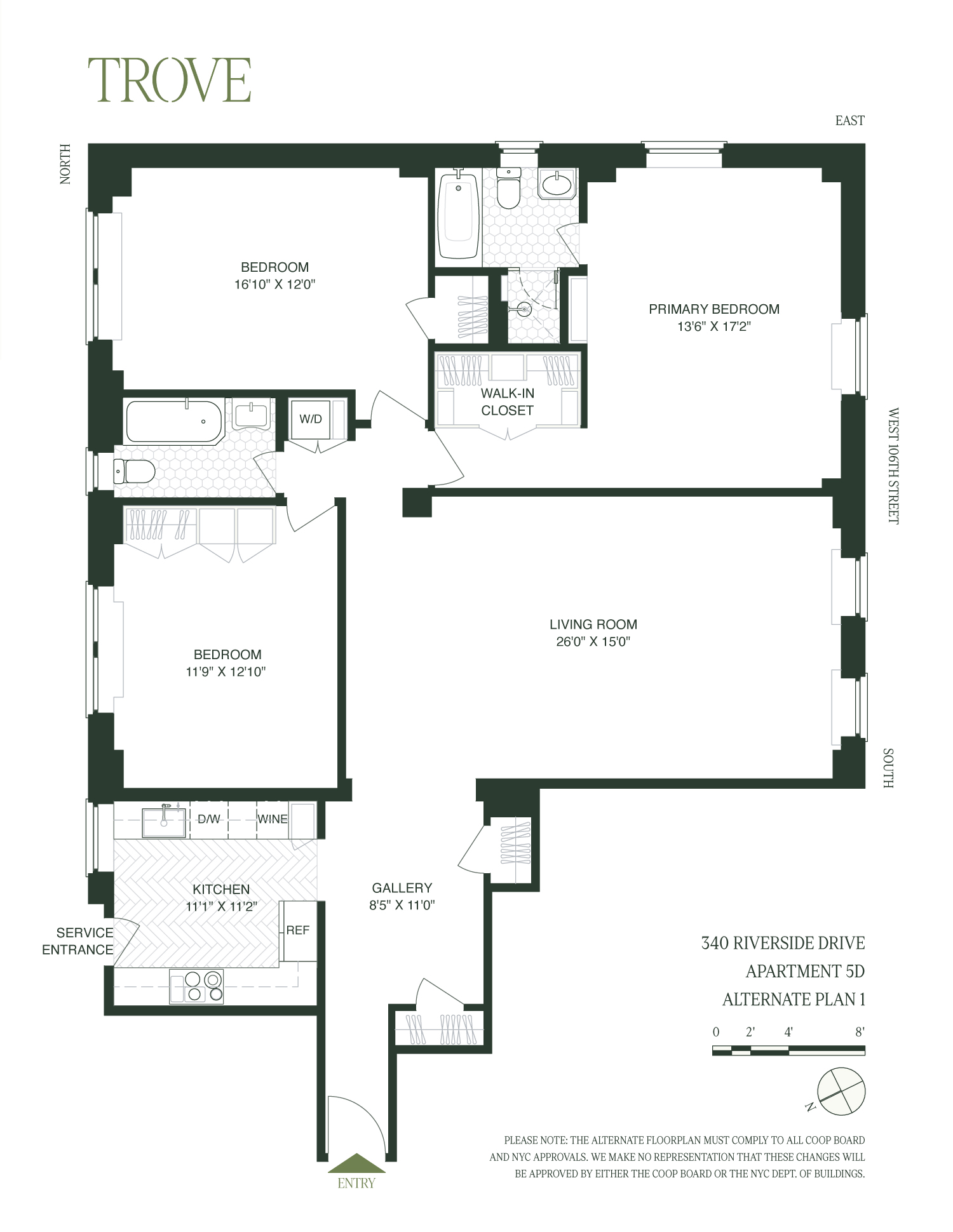 340 Riverside Drive, Unit 5D Manhattan, NY 10025 - Photo 16 of 17