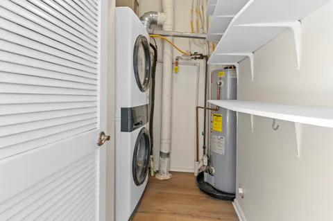 a view of a storage & utility room