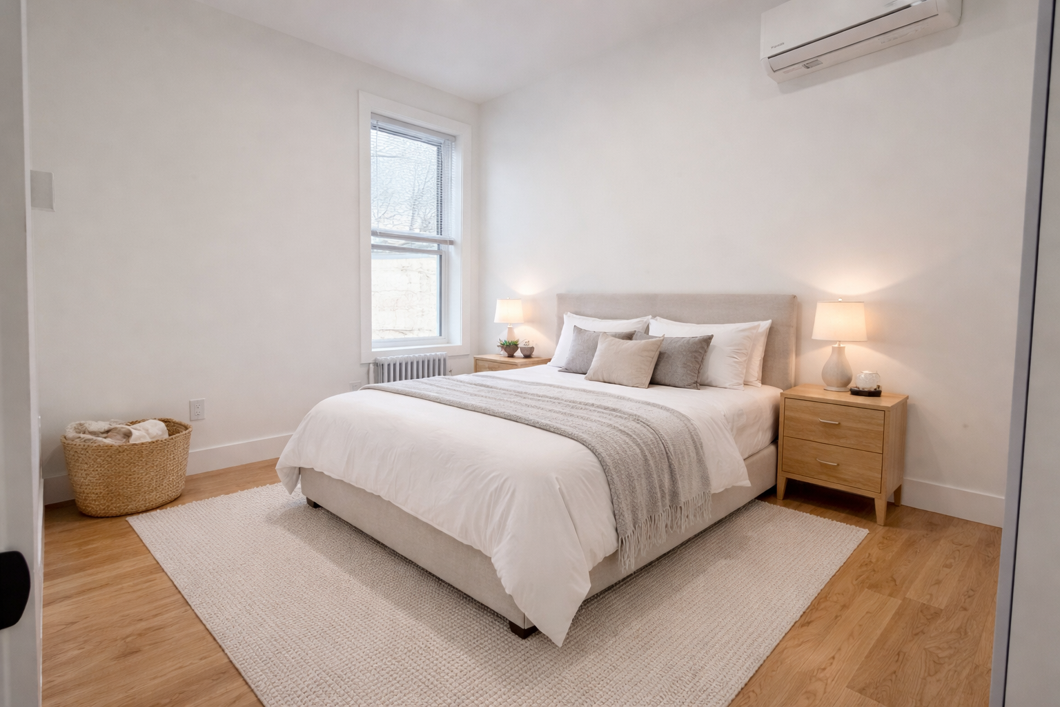 18-61 Dekalb Avenue, Unit 1 Queens, NY 11385 - Photo 6 of 12 a bedroom with a bed and window