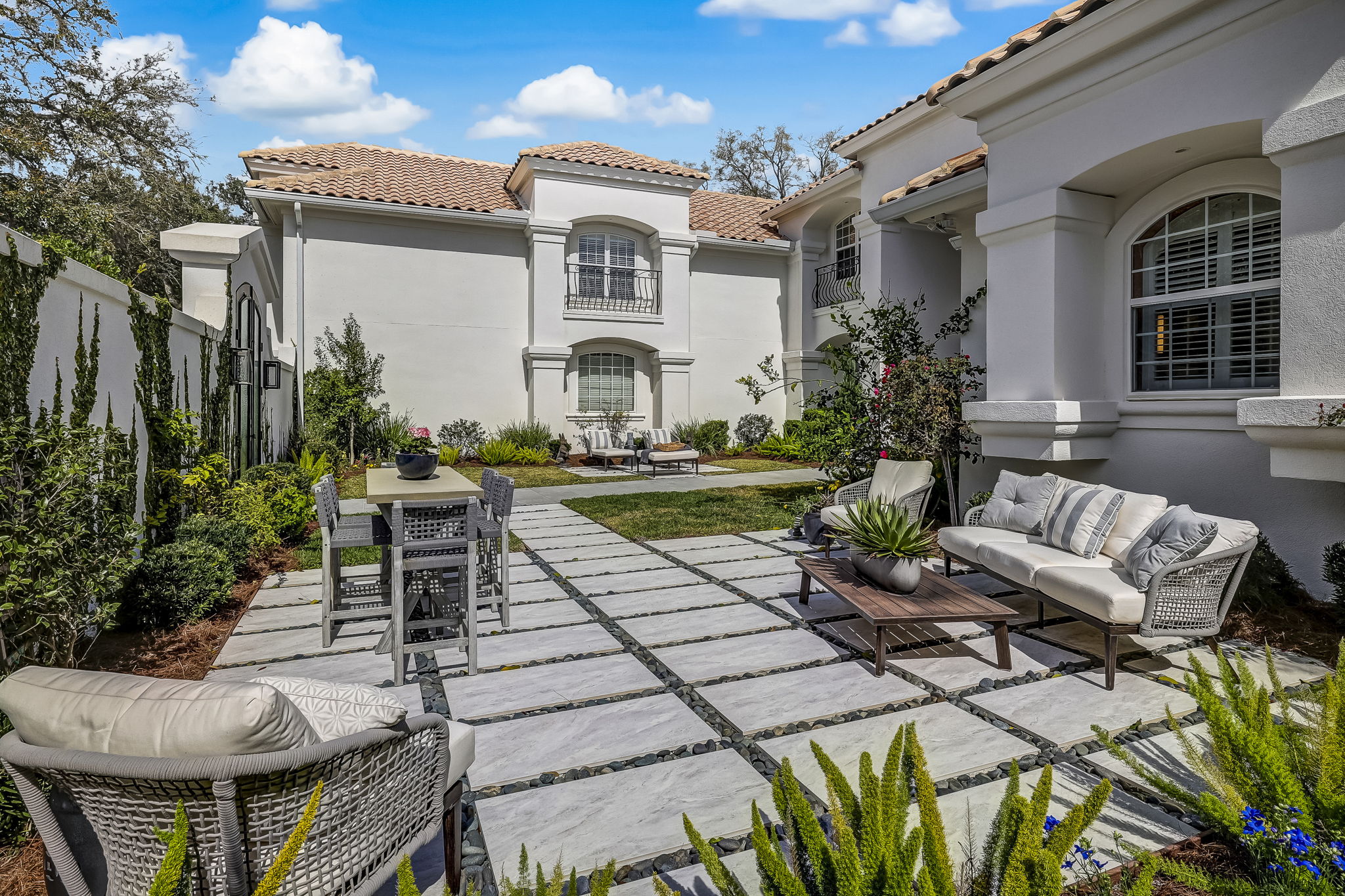 24624 Harbour View Drive Ponte Vedra Beach, FL 32082 - Photo 18 of 186 a view of a house with backyard and sitting area