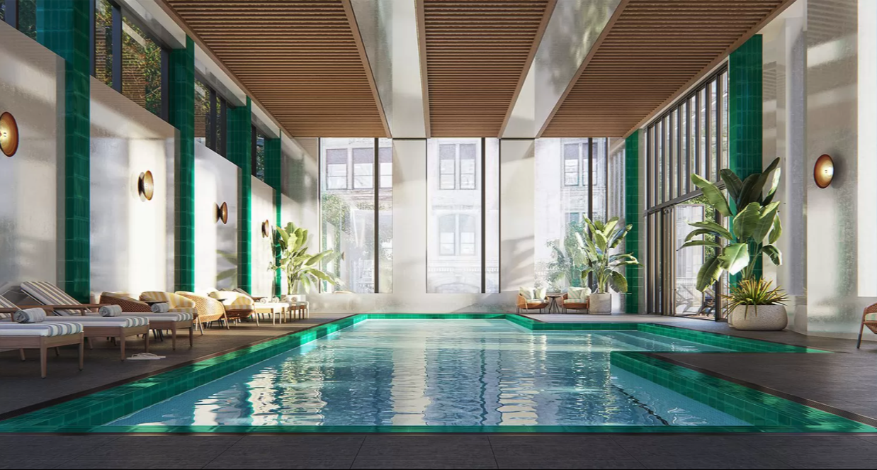 11 Hoyt Street, Unit 43E Brooklyn, NY 11201 - Photo 8 of 10 a view of swimming pool with patio