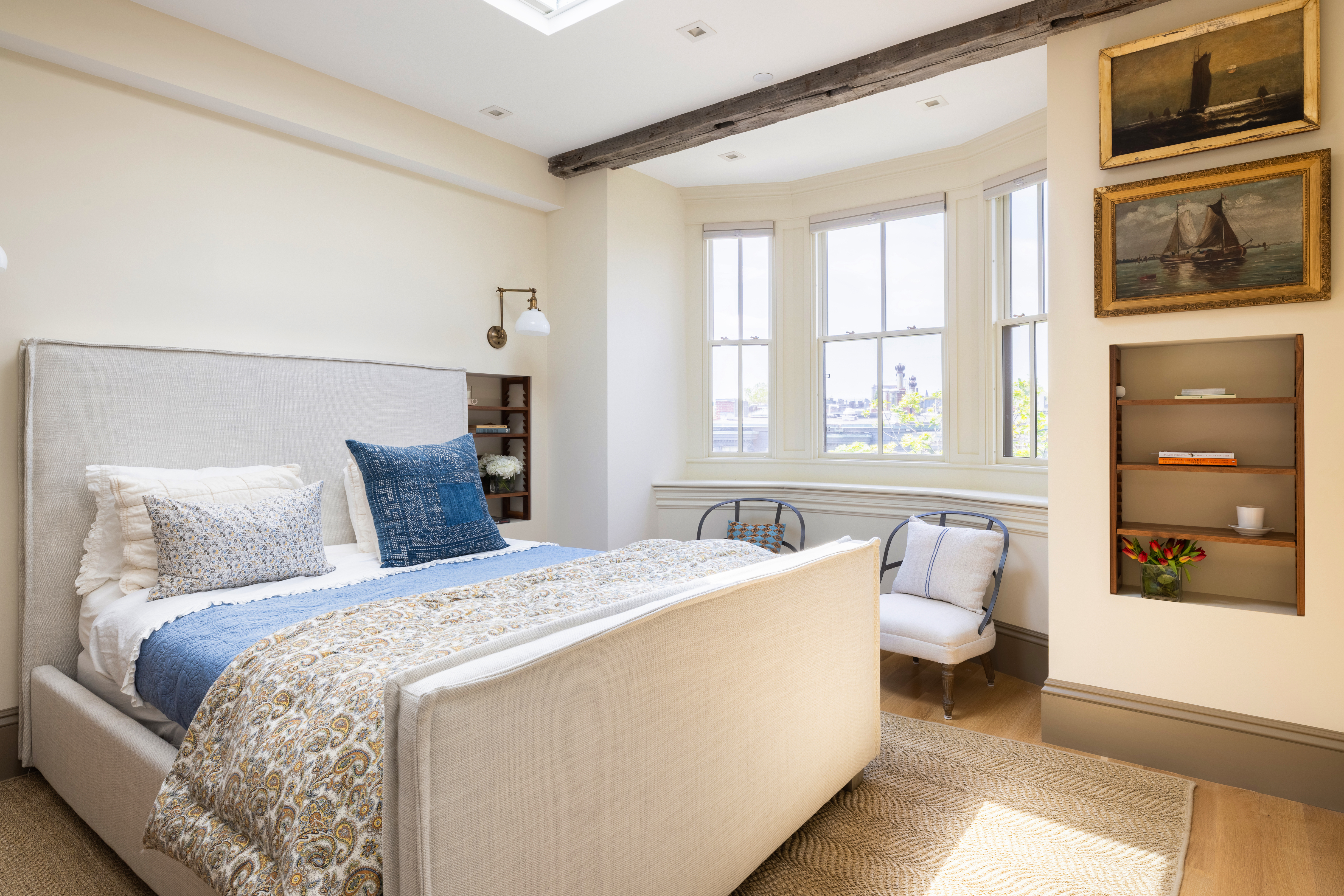 South End Boston, MA 02118 - Photo 15 of 24 a bed room with a bed and a window