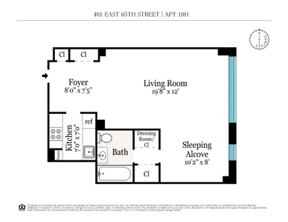 $429,000 | 401 East 65th Street, Unit 10H | Lenox Hill