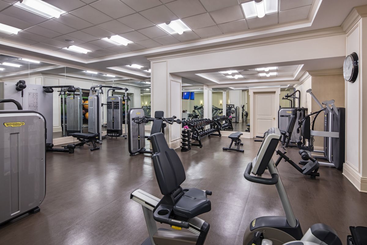 502 Park Avenue, Unit 9A Manhattan, NY 10022 - Photo 6 of 9 a view of a room with gym equipment
