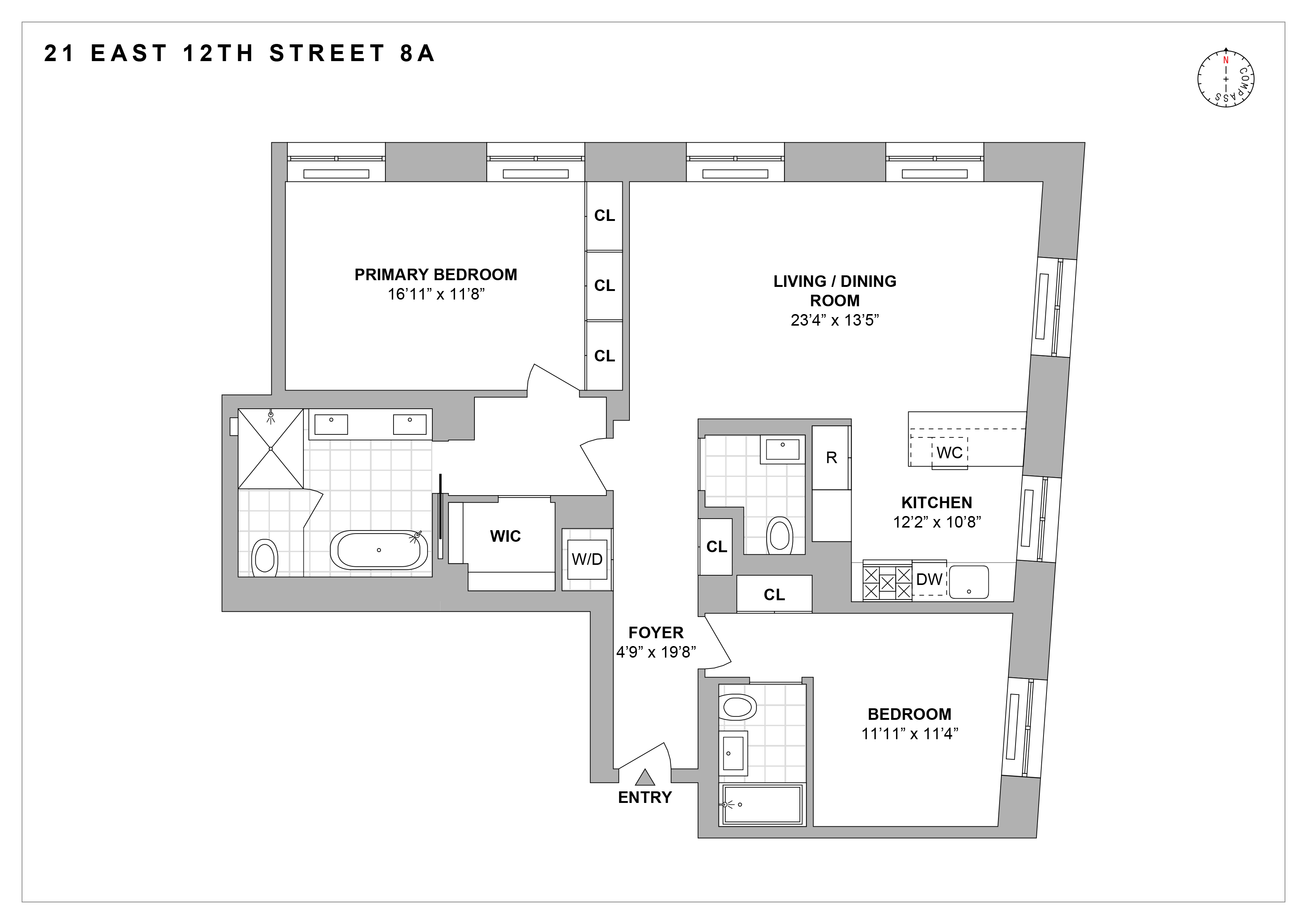 21 East 12th Street, Unit 8A Manhattan, NY 10003 - Photo 20 of 20