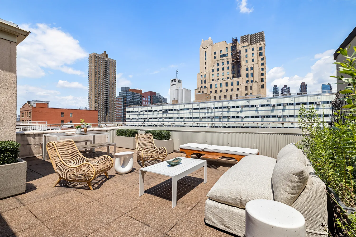 a picture of a bench in front of a window