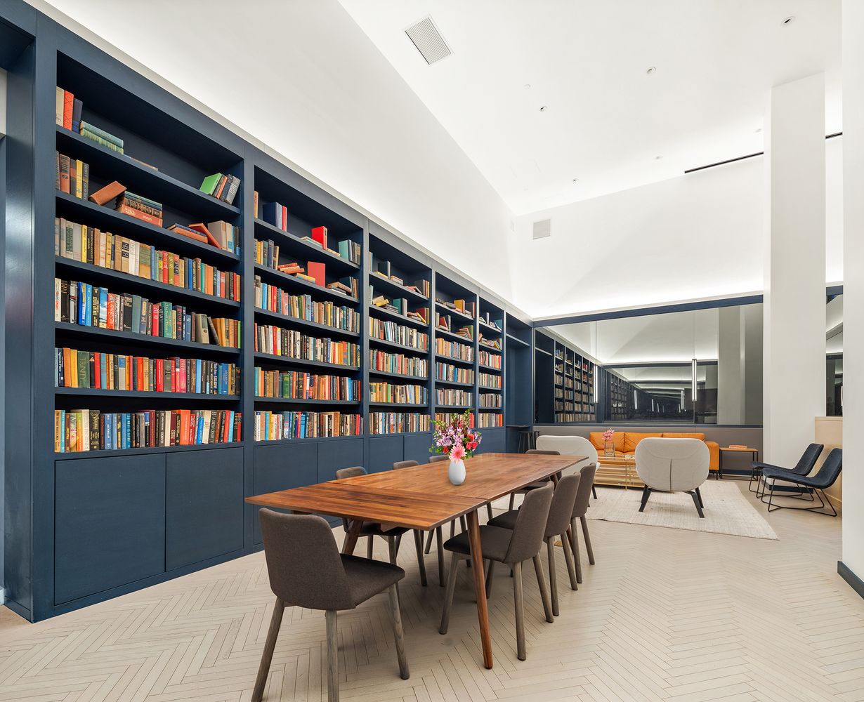 856 Washington Avenue, Unit 9A Brooklyn, NY 11238 - Photo 20 of 25 a reading room with furniture and book shelf
