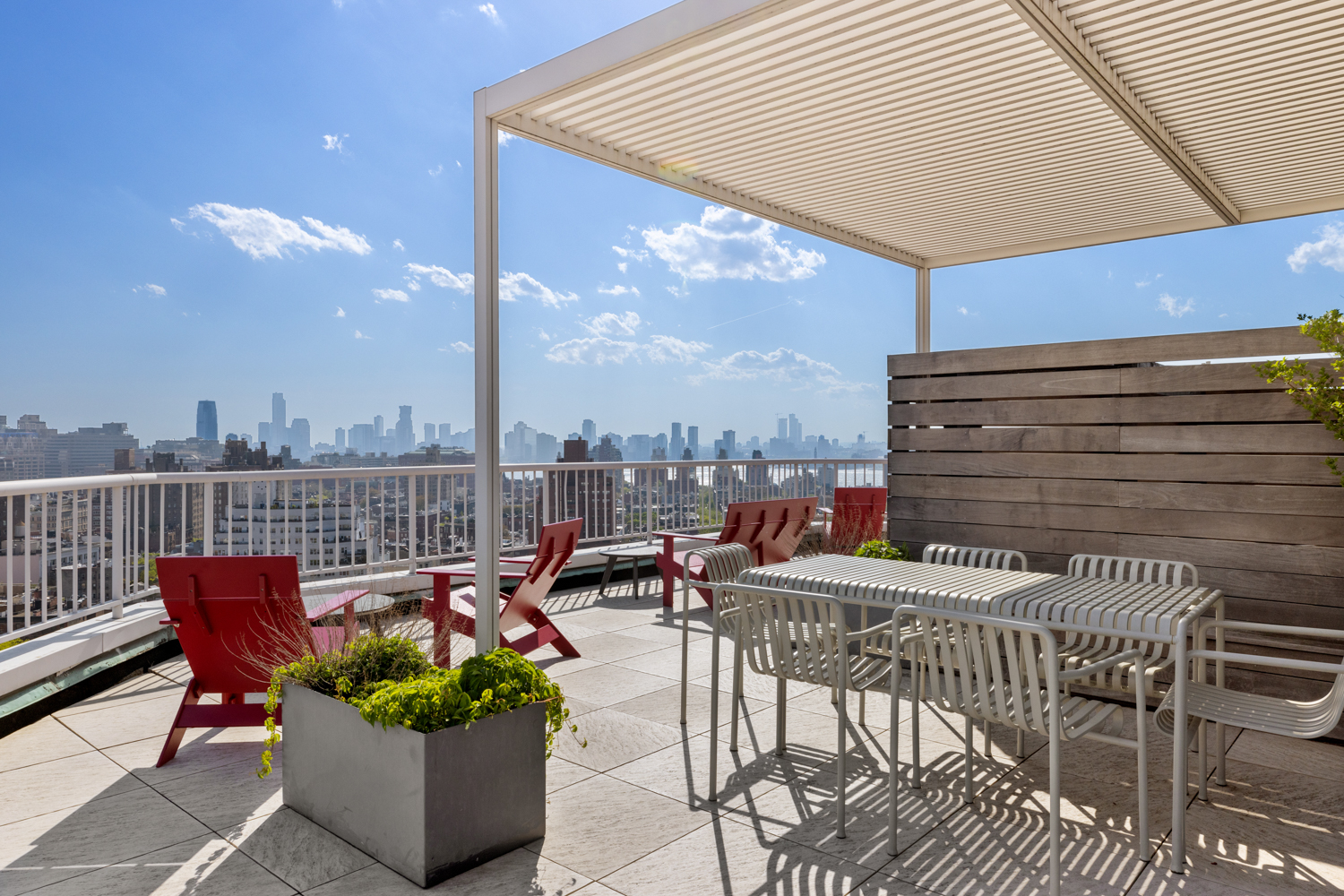 101 West 12th Street, Unit 5V Manhattan, NY 10011 - Photo 24 of 26 a view of a roof deck with furniture