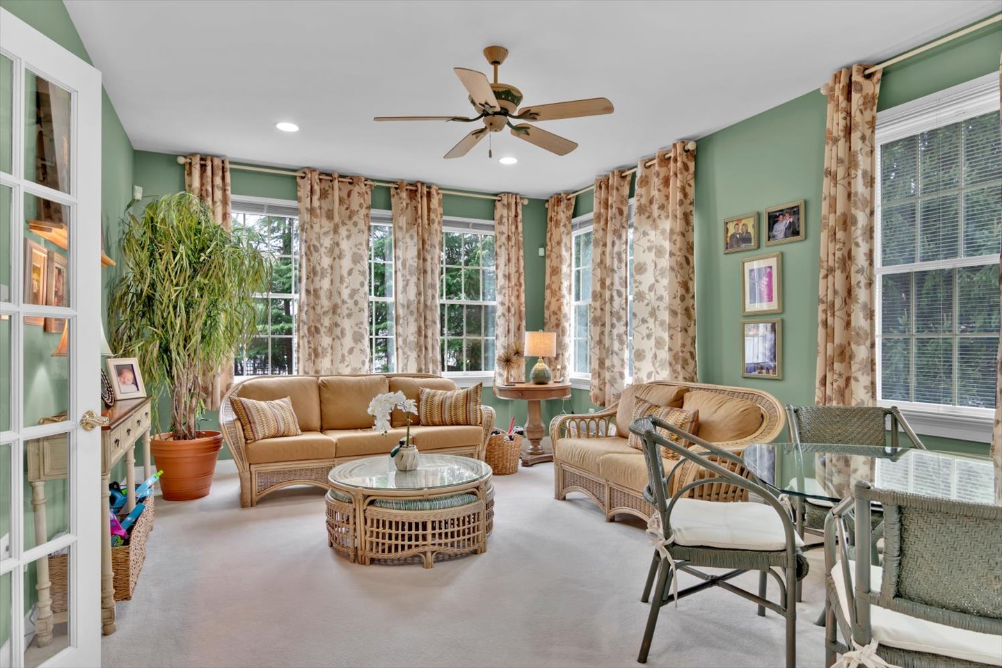 3 Pembroke Drive Voorhees, NJ 08043 - Photo 15 of 112 a living room with furniture and a large window