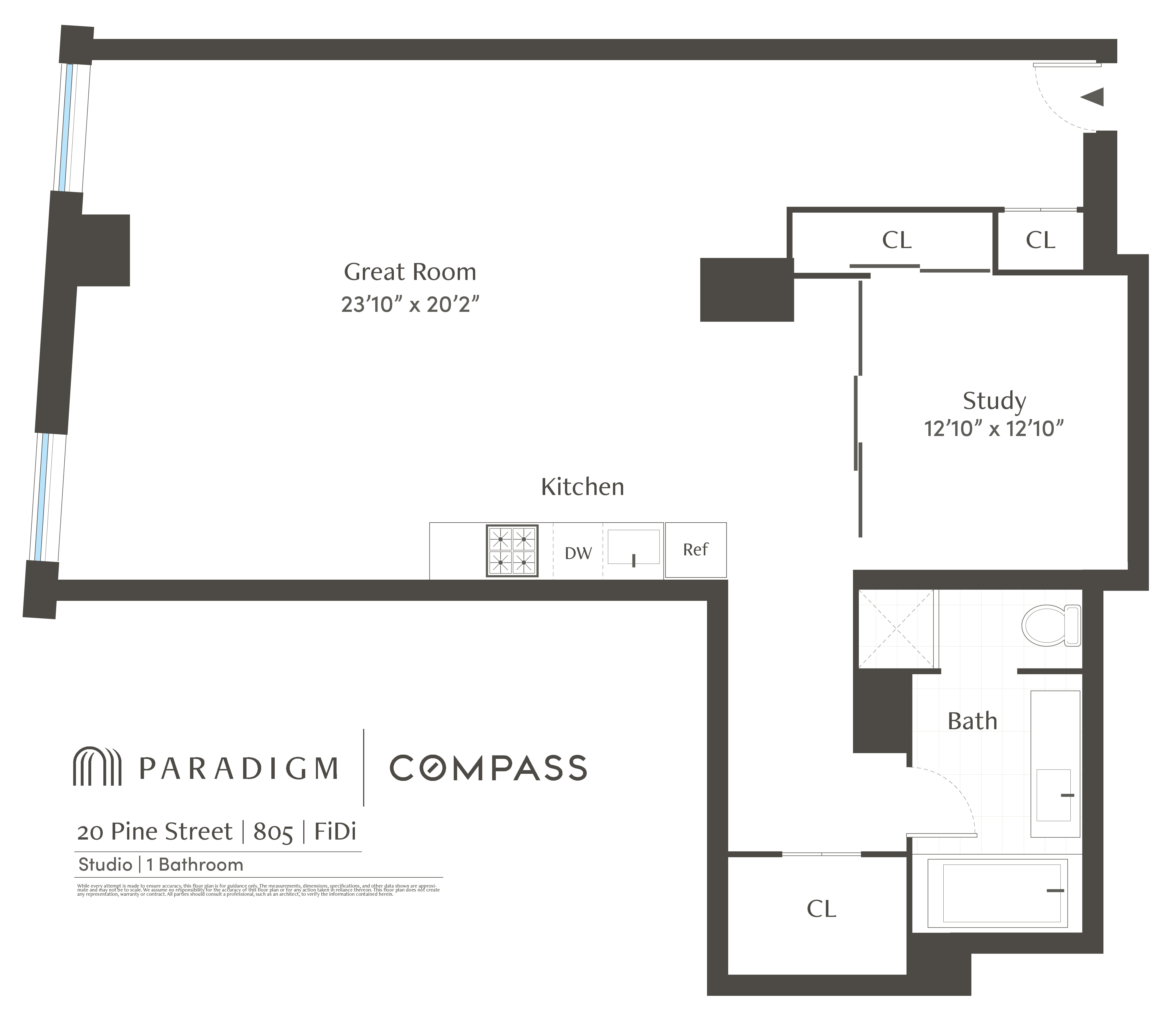 20 Pine Street, Unit 805 Manhattan, NY 10005 - Photo 8 of 8