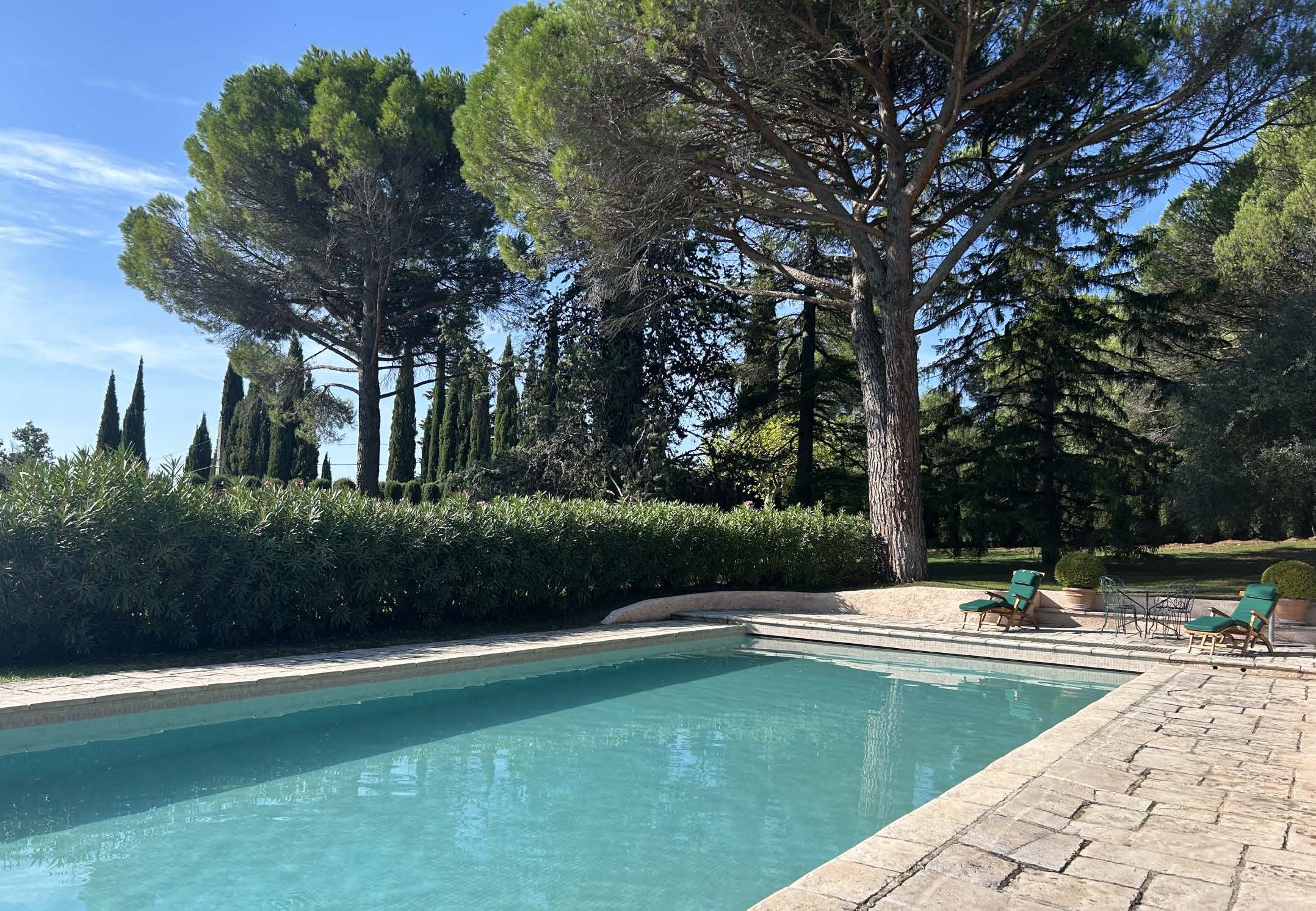Le Vieux Moulin Provence-Alpes-Côte d’Azur, undefined 83630 - Photo 2 of 21 a view of a swimming pool with a yard