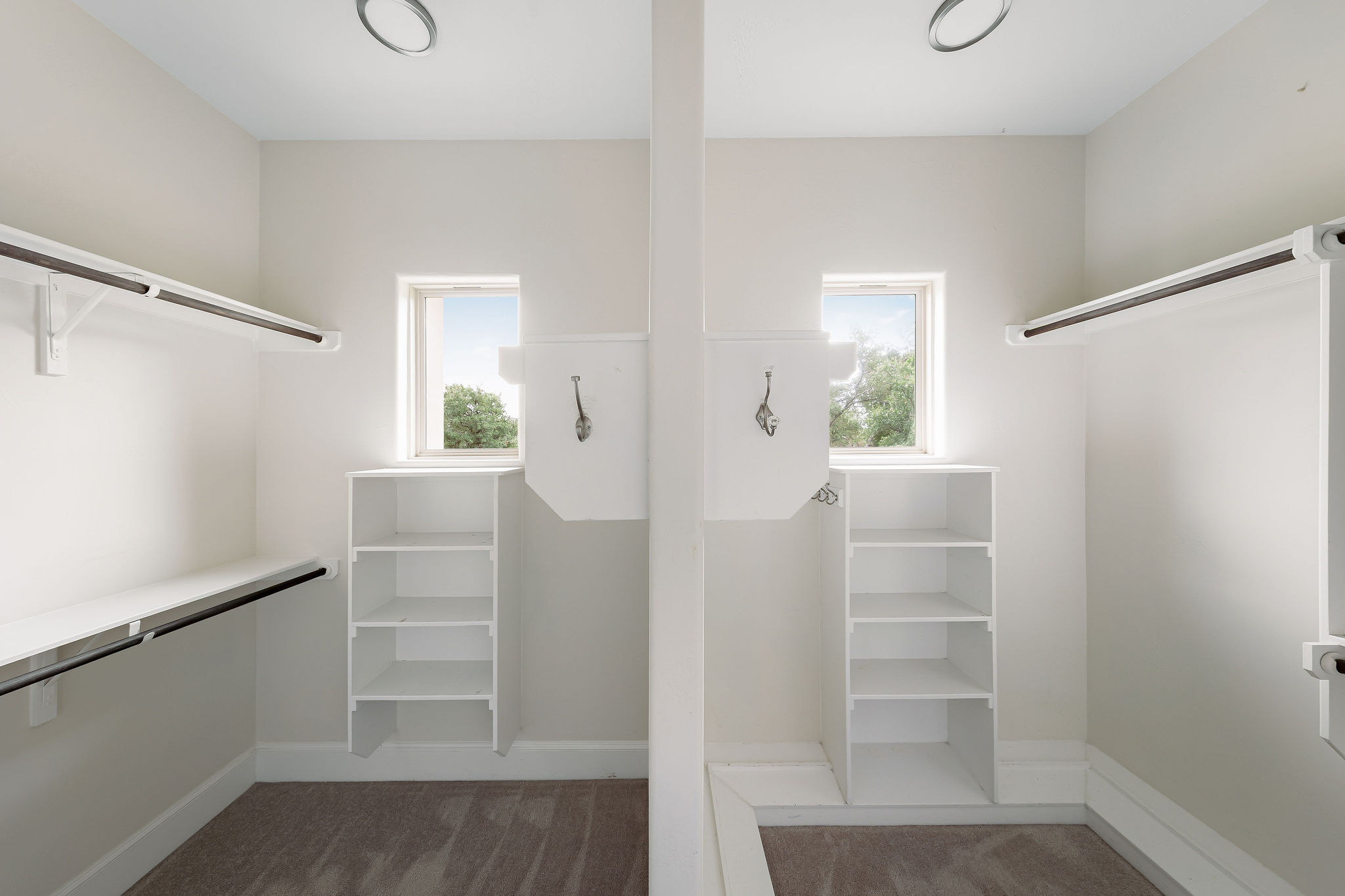 812 Jennings Branch Georgetown, TX 78633 - Photo 46 of 100 a view of walk in closet with empty racks
