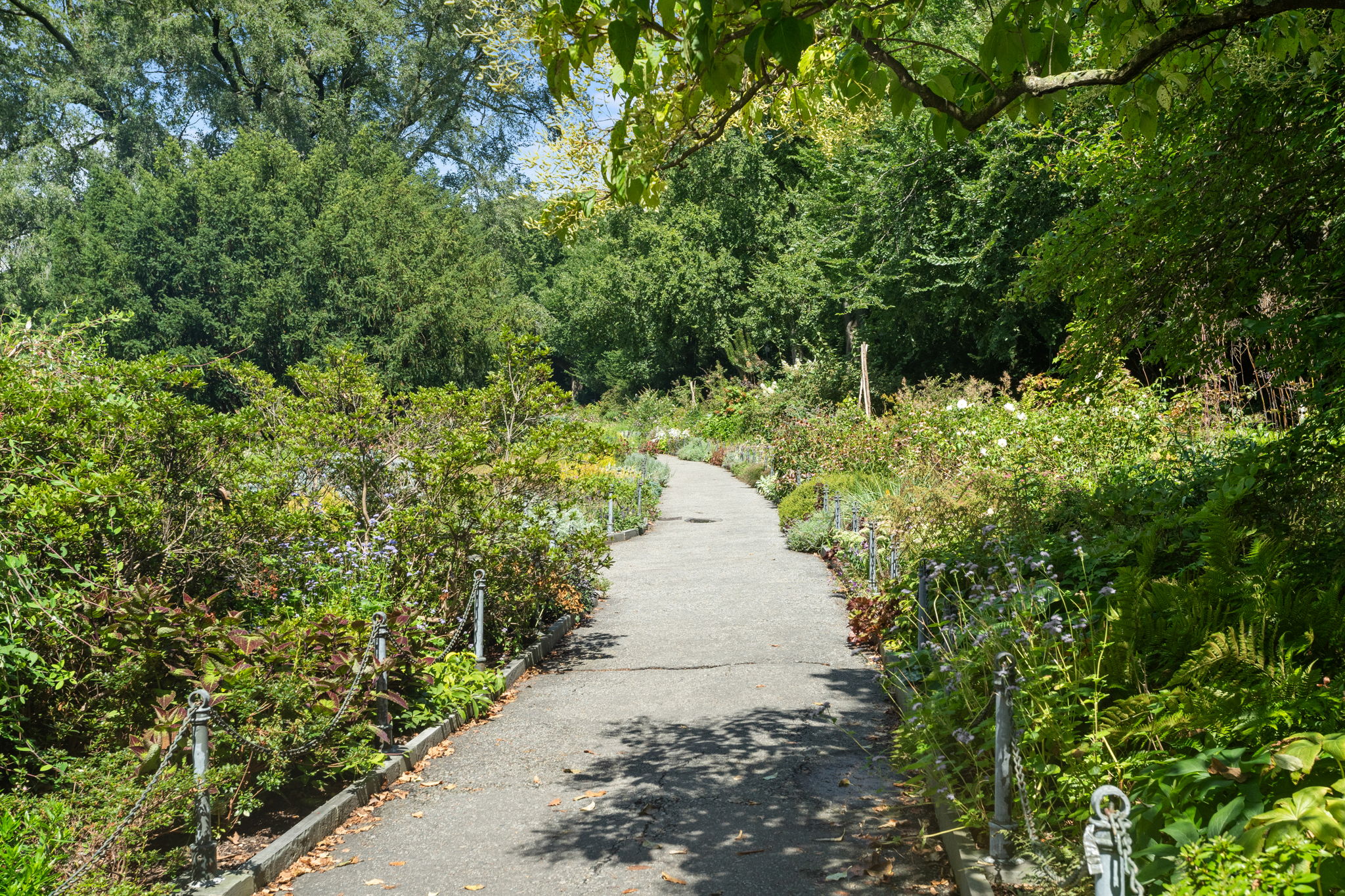 900 West 190th Street, Unit 11J Manhattan, NY 10040 - Photo 14 of 15 a view of a pathway both side of yard