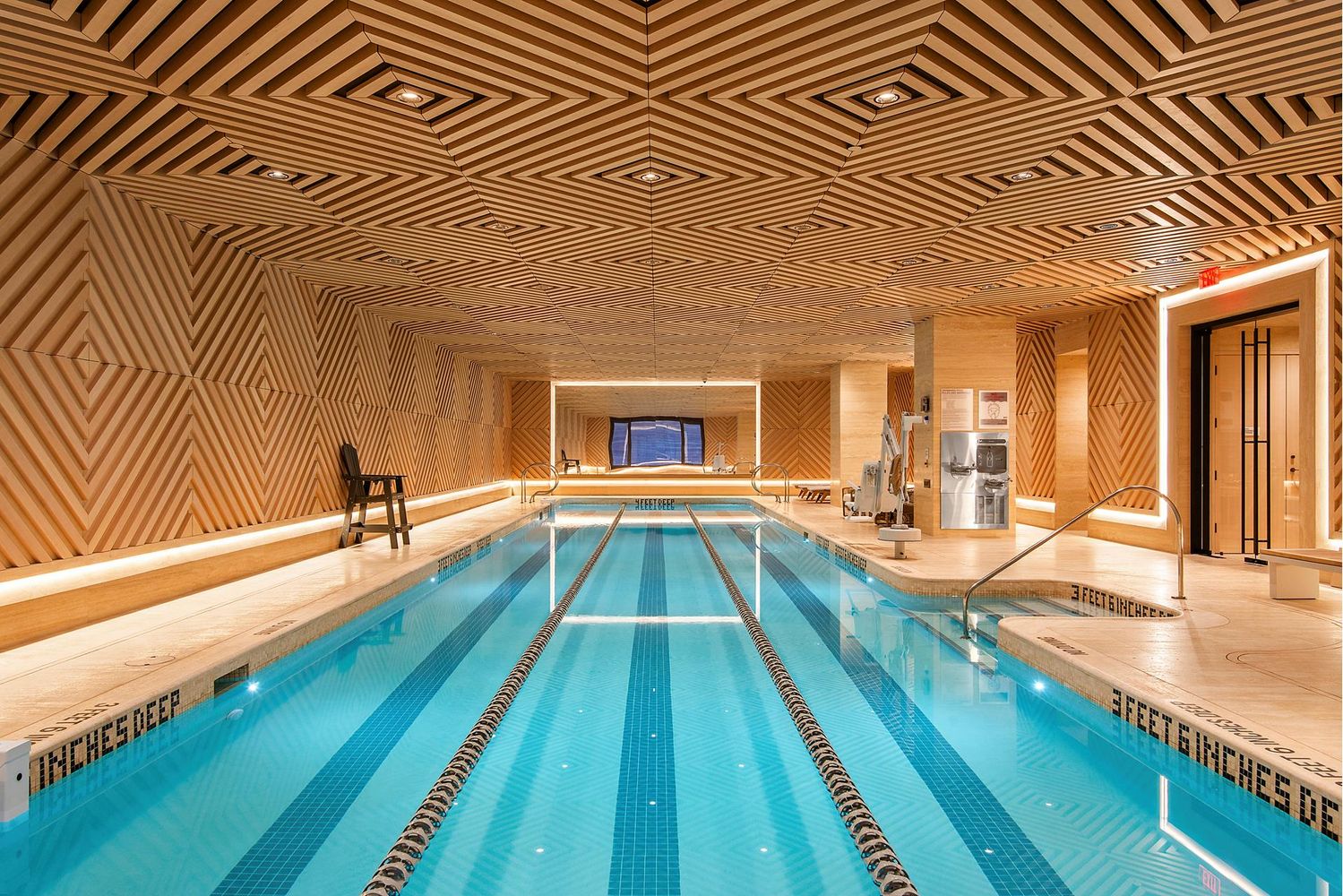 250 West 96th Street, Unit 18C Manhattan, NY 10025 - Photo 15 of 28 a swimming pool with a outdoor seating