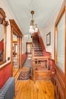 a view of entryway with a front door