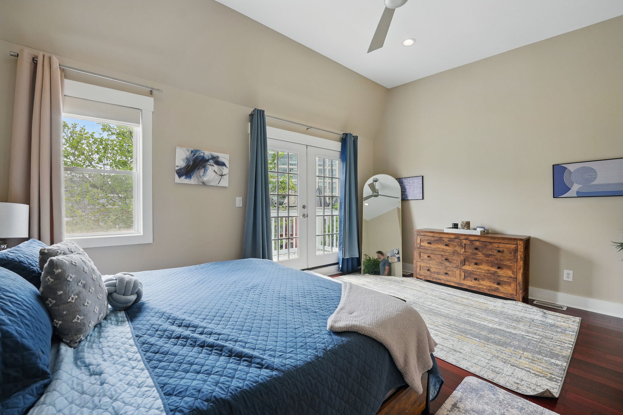 28 Q Street Northeast, Unit 2 Washington, DC 20002 - Photo 23 of 41 a bedroom with a bed window and dresser